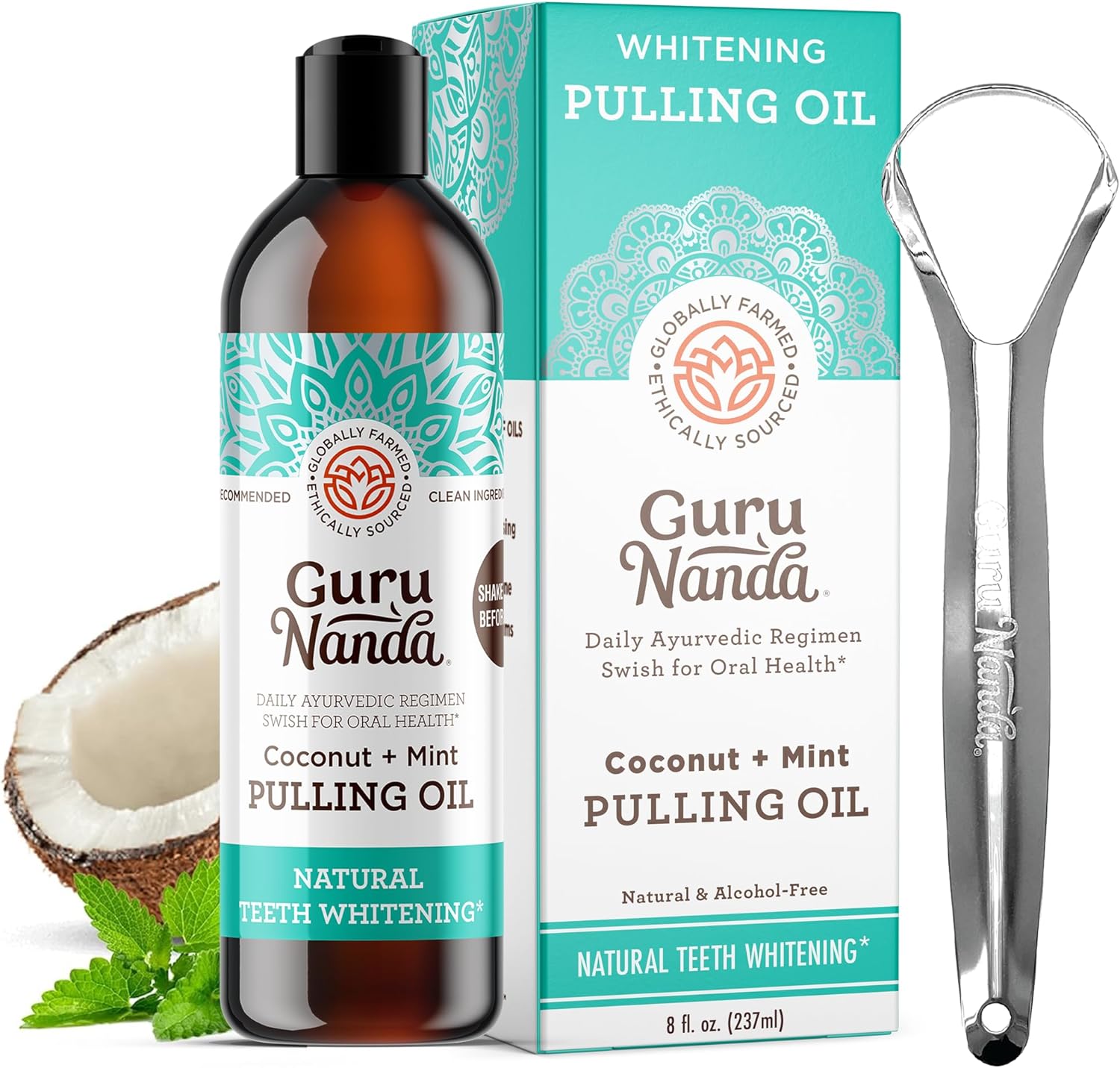 GuruNanda Coconut Oil Pulling Review